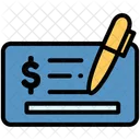 Cheque Card Ecommerce Icon