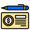 Cheque  Icon