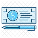 Cheque Bank Check Icon