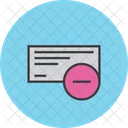 Cheque Clerance Payment Icon