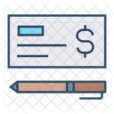 Cheque  Icon