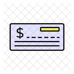 Cheque  Icon