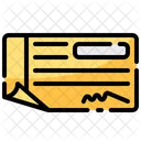 Business Cheque Pay Icon
