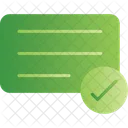 Comprobar Aceptar Lista De Verificacion Icon