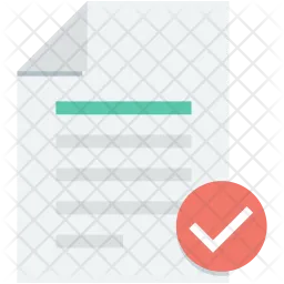 Document approuvé  Icône