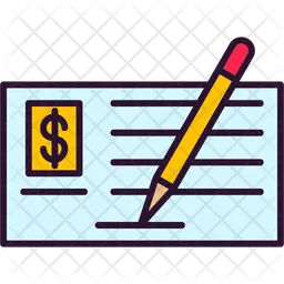 Cheque  Icon