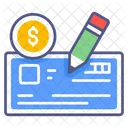 Cheque Cheque Book Payment Icon