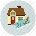 Cheque Payment Home Icon