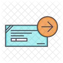 Cheque Proceed Process Icon