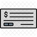 Cheque Payment Check Icon