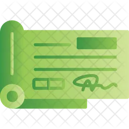 Cheque Book  Icon