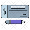 Cheque Payment Banking Icon