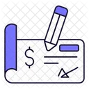 Cheque Book  Icon