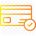 Verificação de cartão de crédito  Ícone