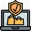 Comprobar la seguridad de las compras  Icono