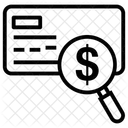 Verificacion De Credito Monitoreo De Tarjetas De Credito Verificacion De Credito Icono
