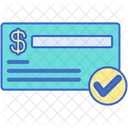 Cheque Deposit  Icon