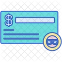 Cheque Fraud  Icon