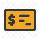 Cheque  Icon