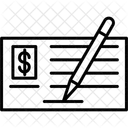 Cheque  Icon