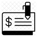 Cheque  Icon