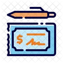 Cheque  Icon