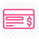 Cheque  Icon