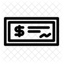 Cheque  Icon