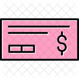 Cheque  Icon