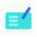Cheque  Icon