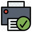 Verificar impressão  Icon