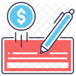 Cheque Payment Icon