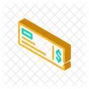 Payment Check Isometric Icon