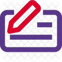 Cheque Write  Icon