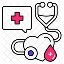 Clinica Medicina Paciente Icono