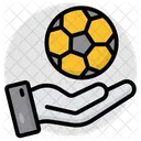チェッカーボール、サッカーケア、スポーツツール アイコン