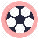 Chequered Ball Football Sports Tool Icon