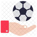 Chequered Ball Football Sports Tool Icon