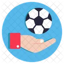 Chequered Ball Football Sports Tool Icon