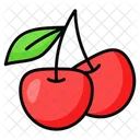 Cherries Berries Food Icon