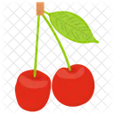 Cherries Cherry Fruit Berry Fruit Icon