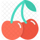 Cherries Berries Fruit Icon