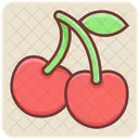 Cherries Cherry Fruit Icon