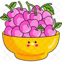 Cherries Strawberry Food Icon
