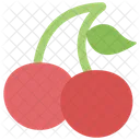 Cherries Fruit Edible Icon