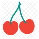 Cherries Cherry Plant Icon