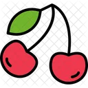 Cherries Berries Food Icon
