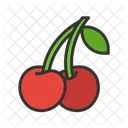 Cherries Cherry Fruit アイコン