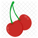 Cherries Red Fruit Fruit Icon