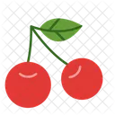 Cherries Fruit Food Icon